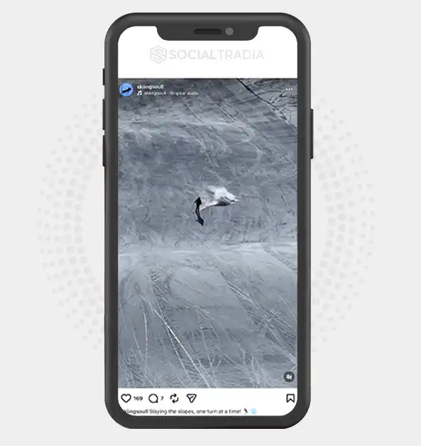 buy Instagram account skiingsoull (2.2k Followers)