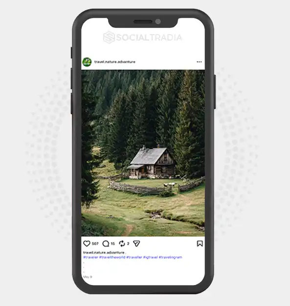 buy Instagram account Travel.nature.advanture (4.9k Followers)