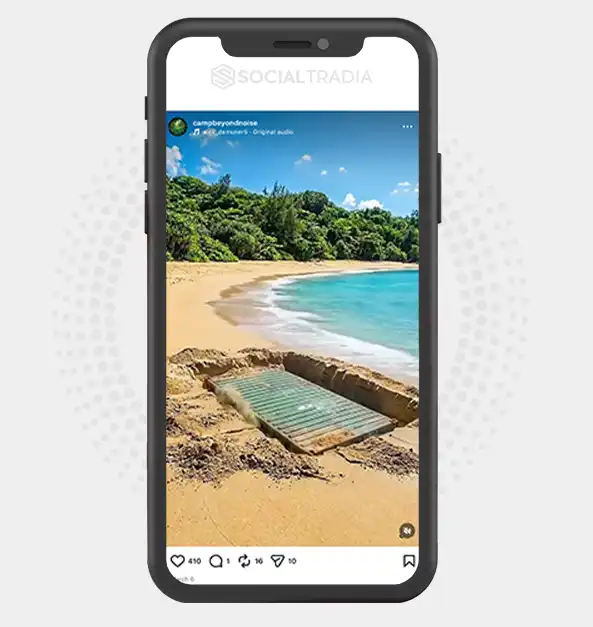 buy Instagram account campbeyondnoise (3.1k Followers)