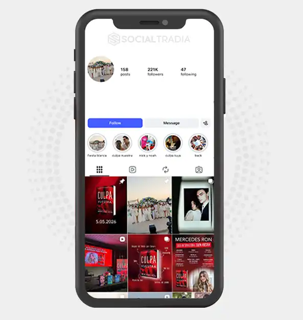 buy Instagram account Cinema Saga (221k Followers)