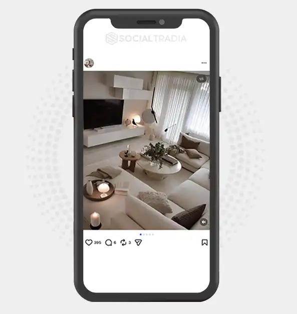 buy Instagram account CozySpaces (2.1k Followers)