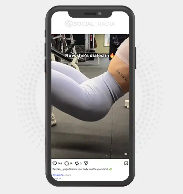buy Instagram account flexzen__yoga (2.5k Followers)