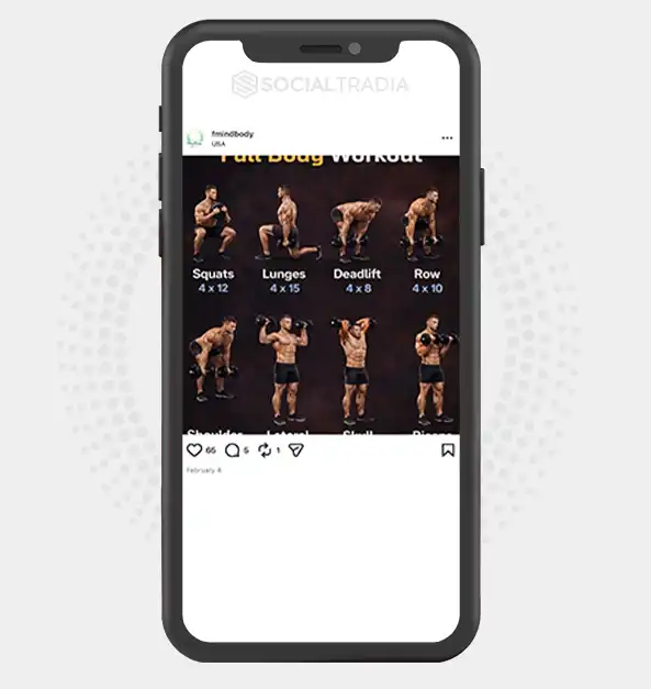 buy Instagram account fmindbody (2.1k Followers)