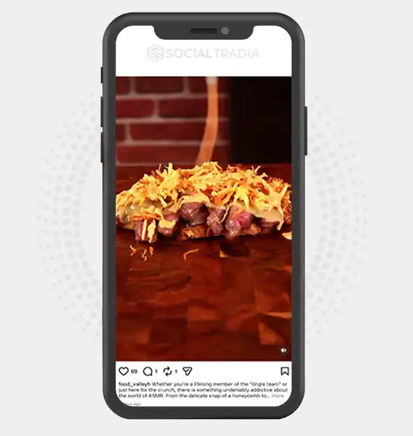 buy Instagram account food_valleyh (2.1k Followers)