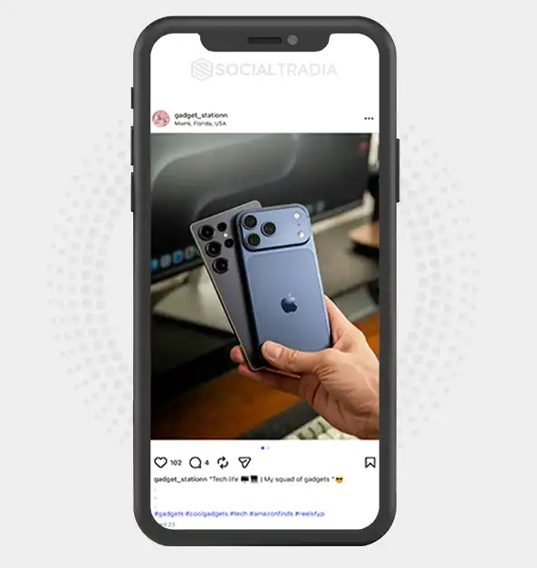 buy Instagram account gadget_stationn (2.5k Followers)