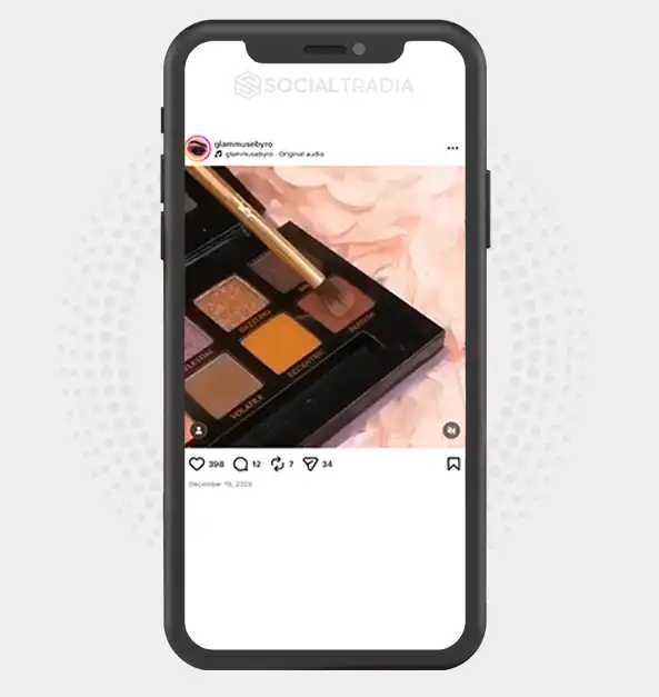 buy Instagram account glammusebyro (5.1 k Followers)