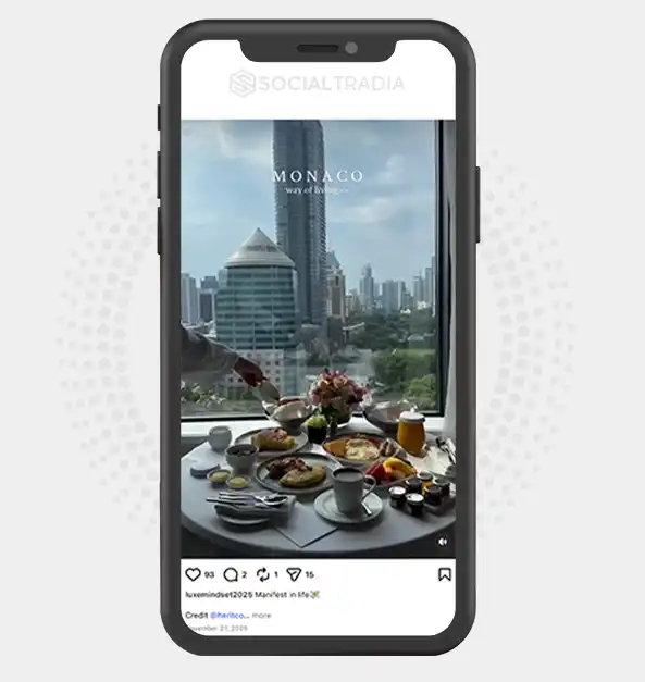 buy Instagram account luxemindset2025 (2.3k Followers)