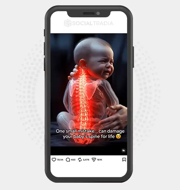 Instagram account Modern Parenting (127 k Followers)