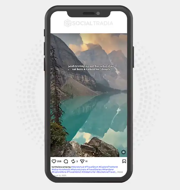 buy Instagram account tenttalescamping (2.2k Followers)