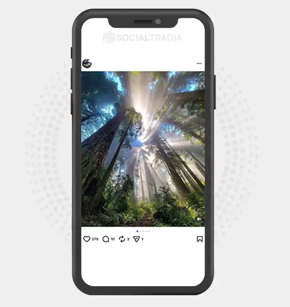 buy Instagram account Wander Vibes (2.2k Followers)