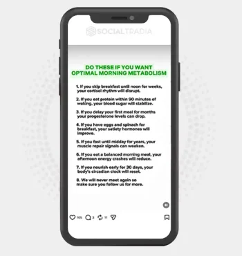 buy Instagram account Wellness Glow (35.2k Followers)