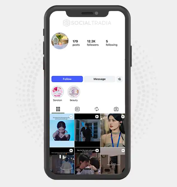 buy Instagram account ChineseDrama (12.2k Followers)