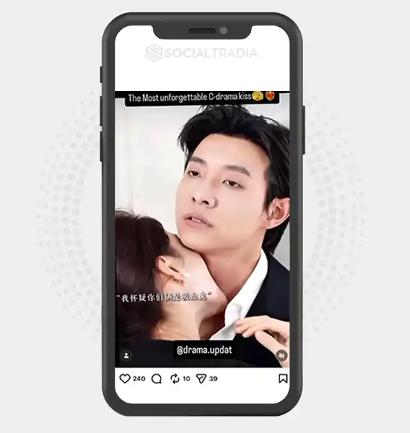 buy Instagram account ChineseDrama (12.2k Followers)