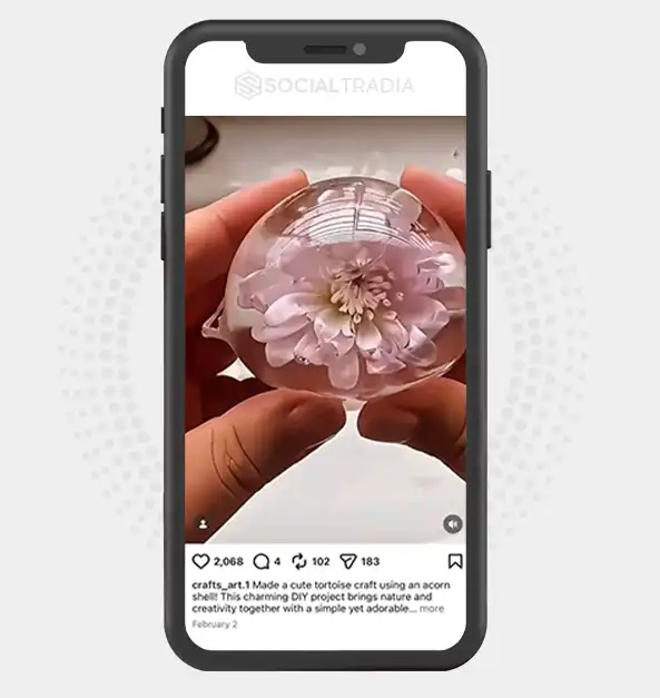 buy Instagram account crafts_art.1 (17.3k Followers)