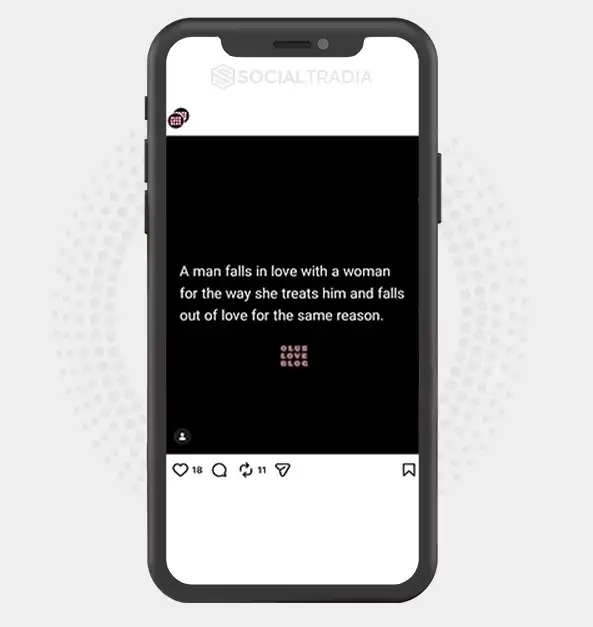 buy Instagram account DatingGoals (17.3k Followers)