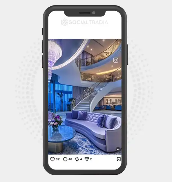 buy Instagram account DecorHub (5.4k Followers)