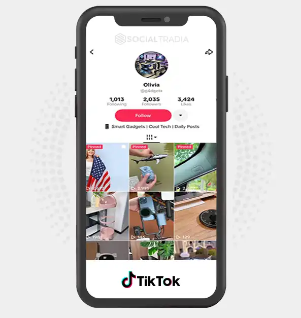buy Instagram account g4dgetx (2k Followers)