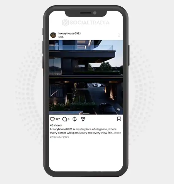 buy Instagram account luxuryhouse0921 (2.9k Followers)