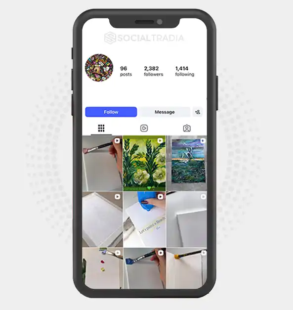 buy Instagram account ModernArt (2.3k Followers)