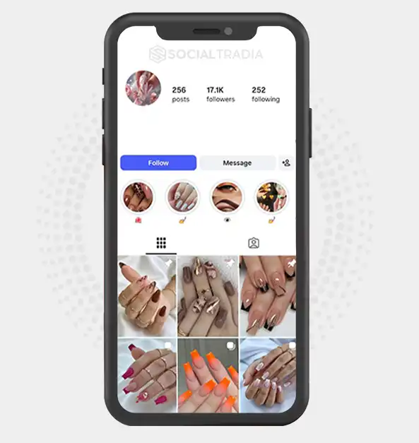 buy Instagram account NailArt (17k Followers)