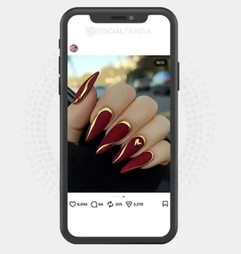 buy Instagram account NailArt (17k Followers)