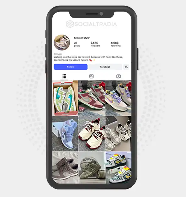 buy Instagram account sneaker__style1 (3.5 Followers)