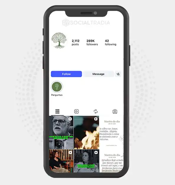 buy Instagram account Spiritual Flow (289k Followers)