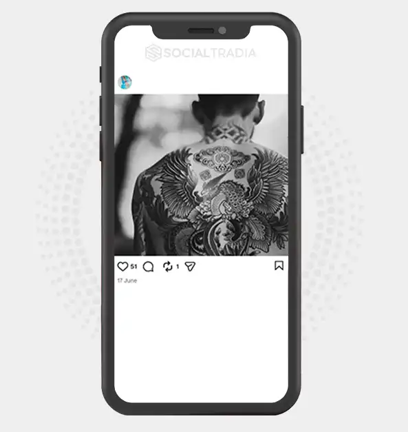 buy Instagram account Tattoos (3k Followers)