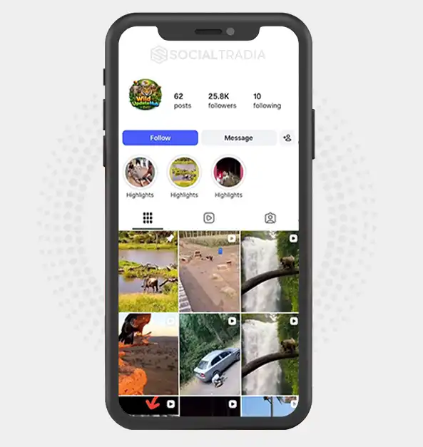 buy Instagram account Wilderness Hub (25.8k Followers)