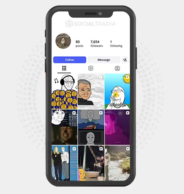 buy Instagram account Wojak Music (7.7k Followers)
