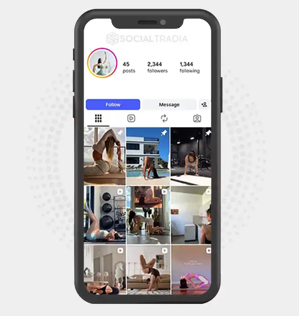 buy Instagram account zenflex__yoga (2.3k Followers)