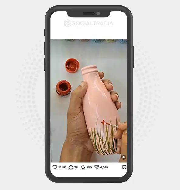 buy Instagram account AestheticDIY (7.5k Followers)