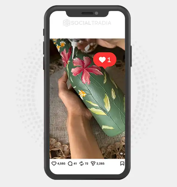 buy Instagram account AestheticDIY (7.5k Followers)