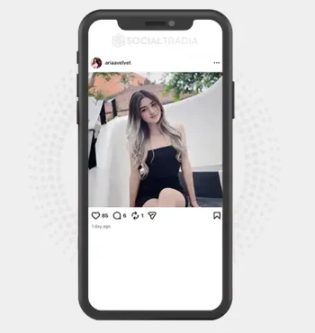 buy Instagram account ariaavelvet (2.1k Followers)