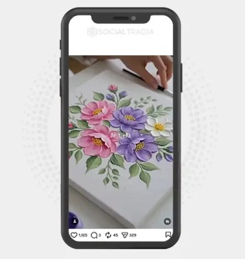 buy Instagram account Art Paint (160 Followers)