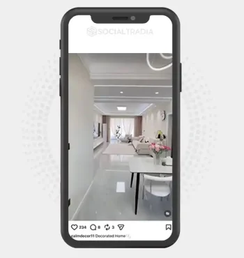 Instagram account calmdecor11 (2.2k Followers)