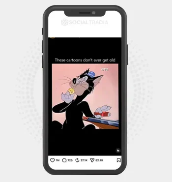 buy Instagram account ClassicCartoon (45.8k Followers)