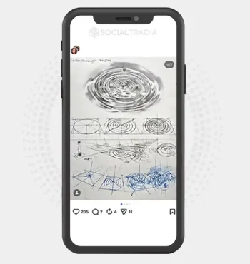 buy Instagram account Creative Strokes (12.5k Followers)