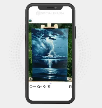 buy Instagram account CreativeExpression (2.2k Followers)