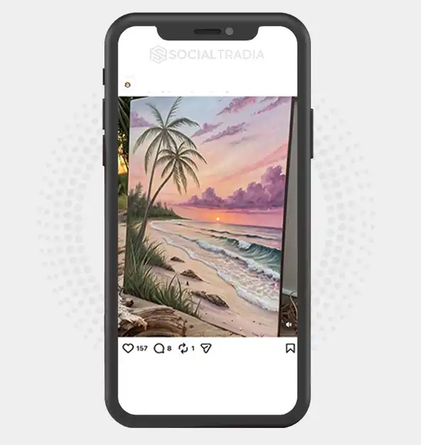 buy Instagram account CreativeExpression (2.2k Followers)