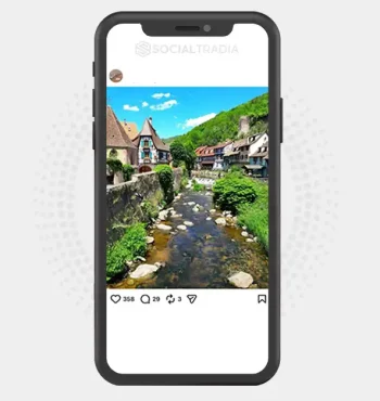 buy Instagram account DailyTravelMoments (2.5k Followers)