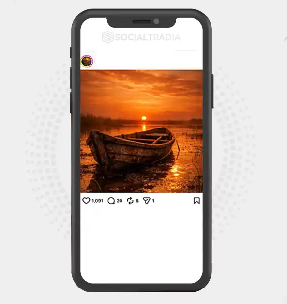 buy Instagram account DailyTravelWonders (3.1k Followers)