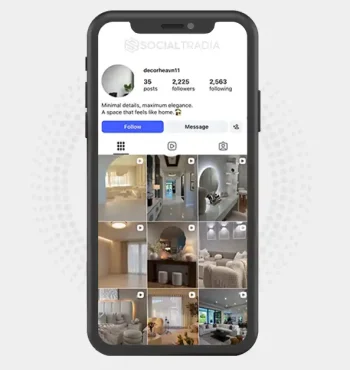 Instagram account decorheavn11 (2.2k Followers)