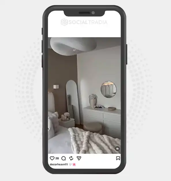 Instagram account decorheavn11 (2.2k Followers)