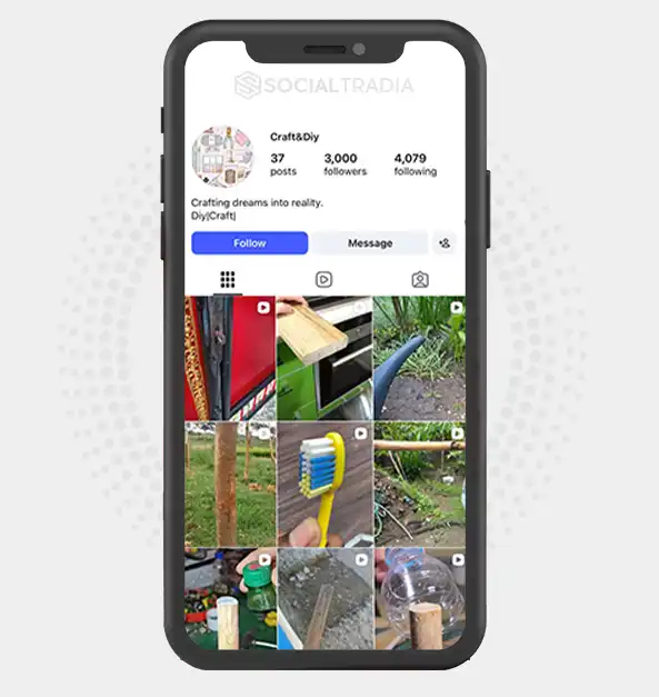 buy Instagram account diycraft819 (3k Followers)