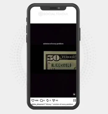 buy Instagram account dollar_dreamer1 (2k Followers)