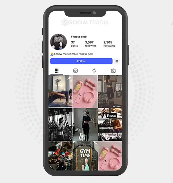 buy Instagram account fiit.ness_club (3k Followers)
