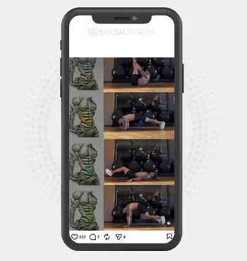 buy Instagram account fitnessbooster112 (2.1k Followers)