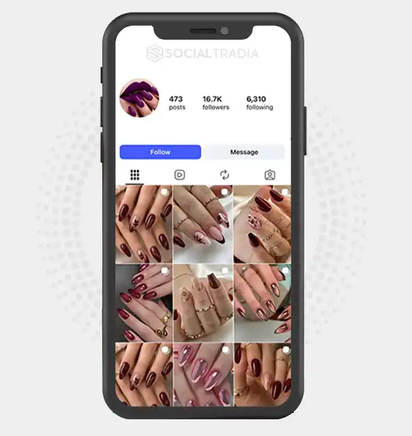 buy Instagram account GlowPalette (16.7k Followers)
