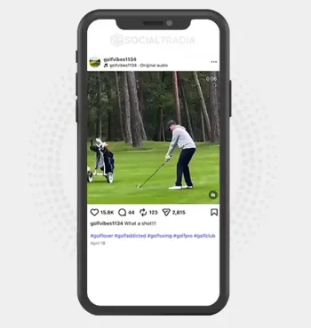 buy Instagram account golfvibes1134 (2.1k Followers)